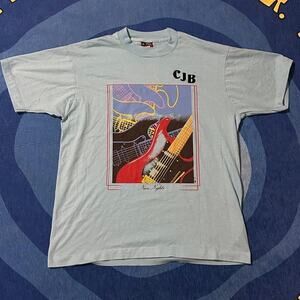 Vintage Fruit of the Loom “Neon Nights” Guitar Graphic T-Shirt